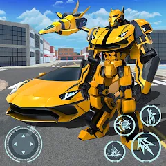 Скачать взлом Robot Game: Transform & Fight [MOD: безлимитные деньги и мощные роботы]