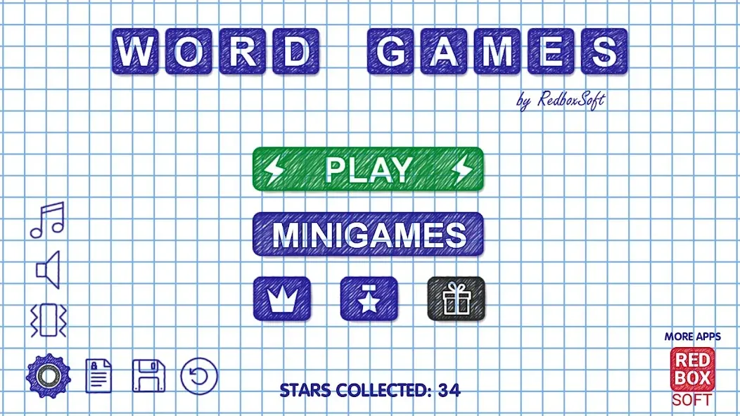 Скачать взлом Word Games [MOD: без рекламы и все уровни открыты] — скриншот 1