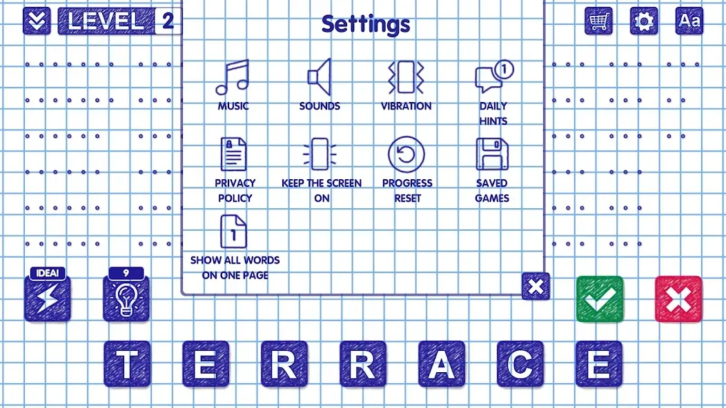 Скачать взлом Word Games [MOD: без рекламы и все уровни открыты] — скриншот 4