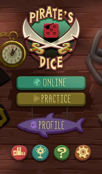 Скачать Pirate's Dice [MOD: безлимитные деньги и усиленные кости] на телефон — скриншот 5