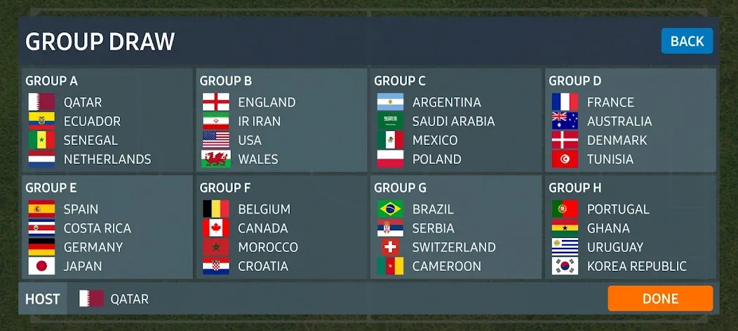 World Football Simulator [MOD: безлимитные деньги и все команды] на Андроид — скриншот 2