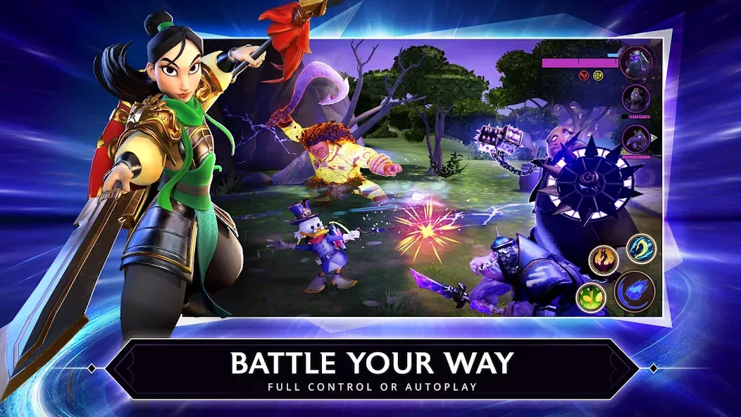 Disney Mirrorverse [MOD: безлимитные ресурсы и герои разблокированы] — Скачать бесплатно (APK) — скриншот 4