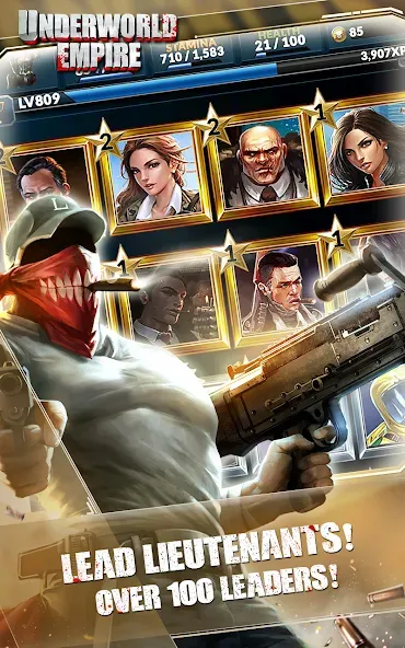 Underworld Empire [MOD: безлимитные деньги и ресурсы] — Скачать бесплатно (APK) — скриншот 2