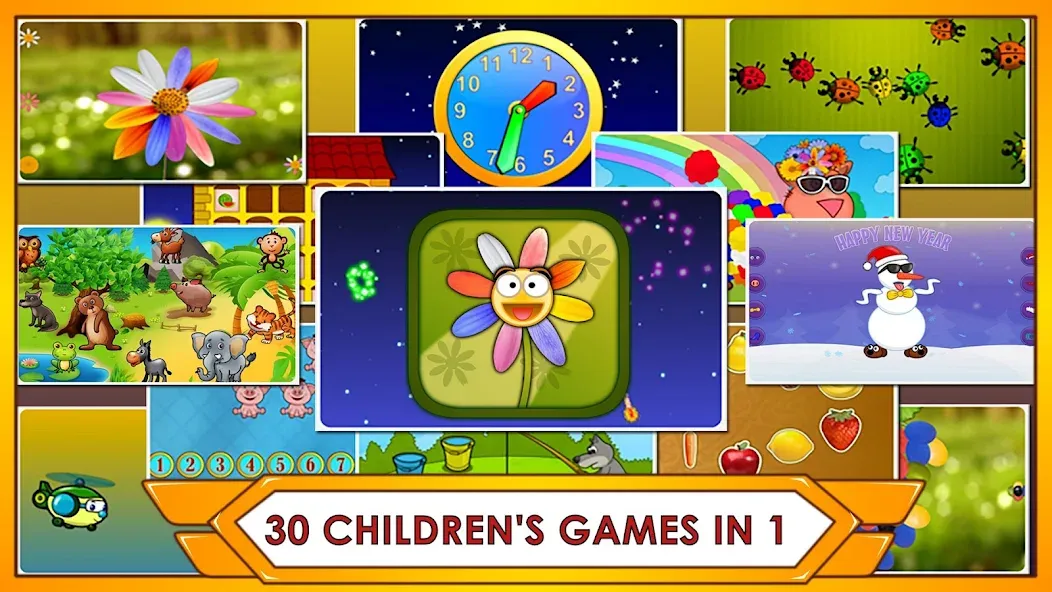 Скачать взлом Super Kids Games Pack [MOD: все игры разблокированы и без рекламы] — скриншот 1