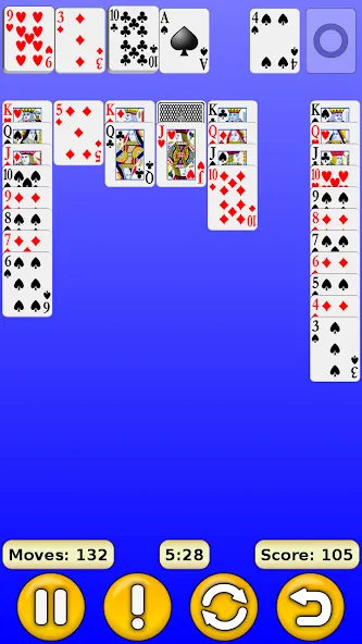 Solitaire [MOD: без рекламы и безлимитные подсказки] последняя версия — скриншот 3