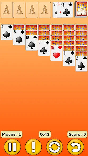 Solitaire [MOD: без рекламы и безлимитные подсказки] последняя версия — скриншот 4