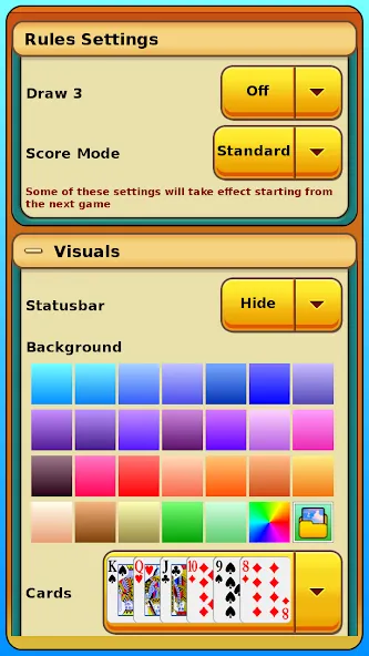 Solitaire [MOD: без рекламы и безлимитные подсказки] последняя версия — скриншот 5