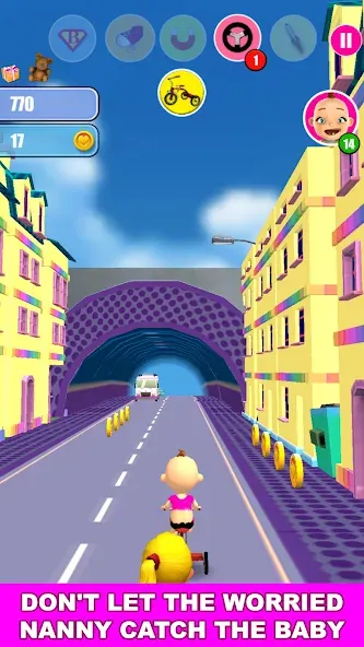 Скачать Baby Run The Babysitter Escape [MOD: открыты все уровни и скины] — скриншот 3