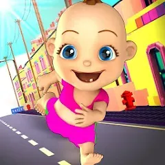 Скачать Baby Run The Babysitter Escape [MOD: открыты все уровни и скины]