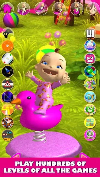 Talking Babsy Baby [MOD: без рекламы и все функции открыты] — Скачать бесплатно (APK) — скриншот 2