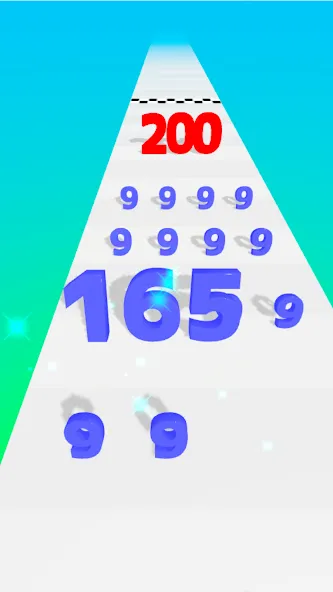 Number Master: Run and merge [MOD: без рекламы и много денег] на Андроид — скриншот 4