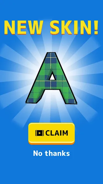 Type Spin: alphabet run game [MOD: без рекламы и бесконечные жизни] последняя версия — скриншот 5