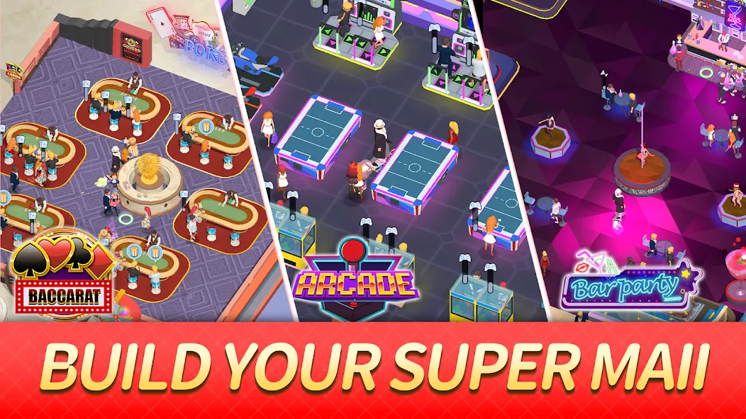 Скачать Perfect avenger — Super Mall [MOD: безлимитные деньги и все улучшения] — скриншот 1