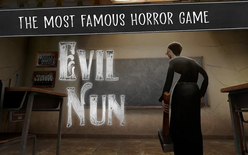 Evil Nun: Horror at School [MOD: без рекламы и все уровни открыты] на Андроид — скриншот 1