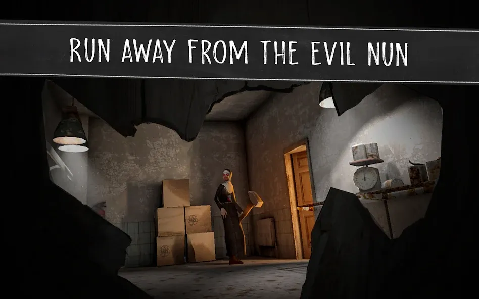 Evil Nun: Horror at School [MOD: без рекламы и все уровни открыты] на Андроид — скриншот 2