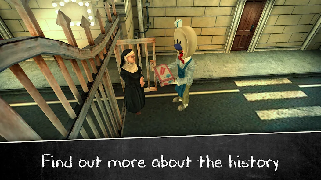 Evil Nun 2 : Origins [MOD: безлимитные деньги и все уровни открыты] на Андроид — скриншот 1