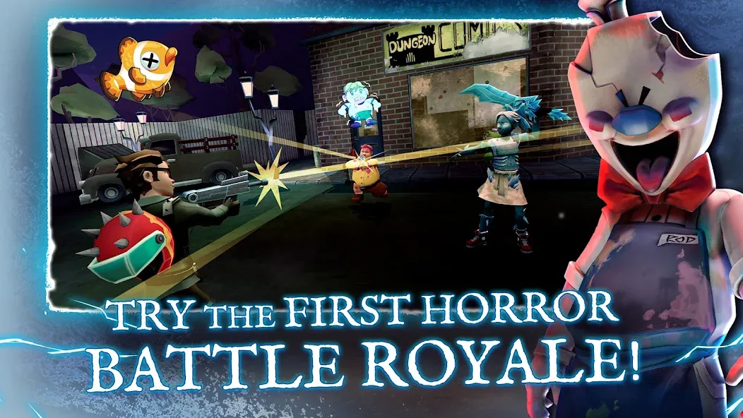 Скачать взлом Horror Brawl [MOD: безлимитные монеты и разблокированы персонажи] — скриншот 1
