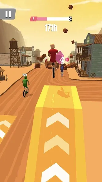 Bike Rush [MOD: безлимитные деньги и ускорение байка] (Бесплатно / APK) — скриншот 5