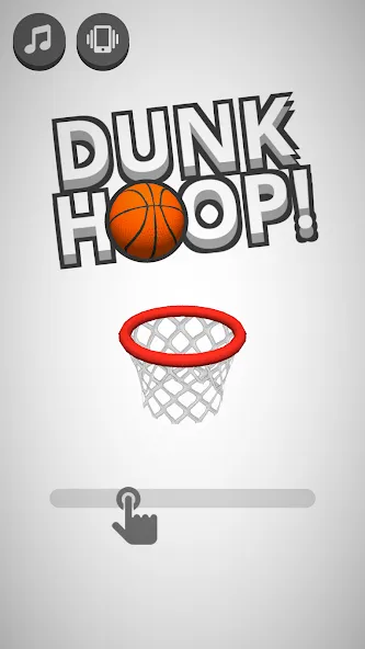 Взломанная Dunk Hoop [MOD: безлимитные деньги и высокая точность] на Андроид — скриншот 5