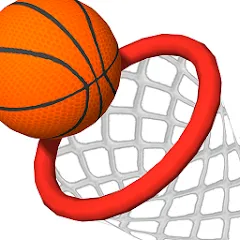 Взломанная Dunk Hoop [MOD: безлимитные деньги и высокая точность] на Андроид