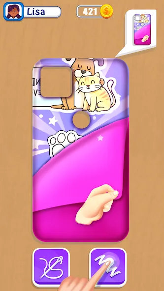 Phone Case DIY Mobile Games [MOD: без рекламы и все уровни открыты] на Андроид — скриншот 3