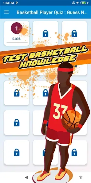 Скачать basketball player quiz [MOD: открыты все игроки и подсказки] на телефон — скриншот 2
