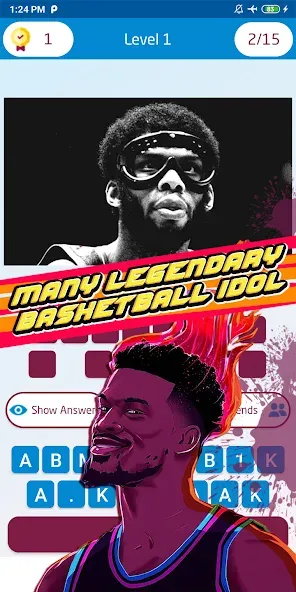 Скачать basketball player quiz [MOD: открыты все игроки и подсказки] на телефон — скриншот 4