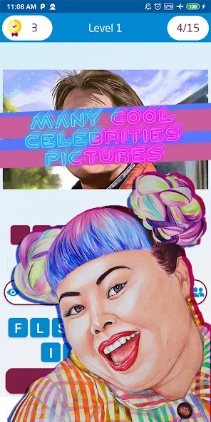 guess celebrity [MOD: открыты все знаменитости и уровни] на Андроид — скриншот 4