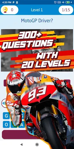 motor racing quiz [MOD: все ответы и уровни открыты] (Бесплатно / APK) — скриншот 3