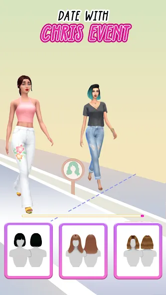 Взломанная Fashion Battle - Girl Dress Up [MOD: безлимитные деньги и все наряды] на Андроид — скриншот 5