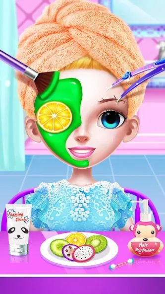 Princess Makeup Salon [MOD: безлимитные монеты и открыты все наряды] последняя версия — скриншот 1