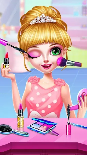 Princess Makeup Salon [MOD: безлимитные монеты и открыты все наряды] последняя версия — скриншот 2