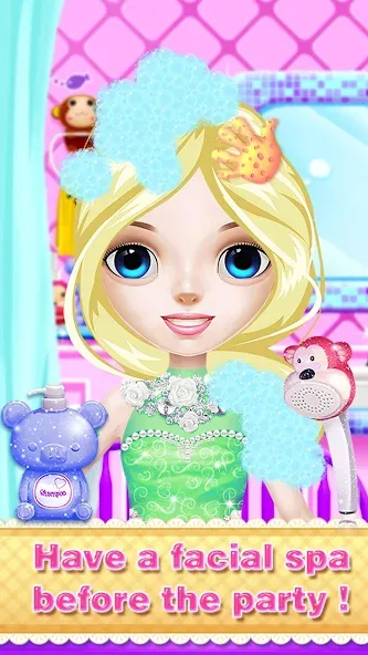 Princess Makeup Salon [MOD: безлимитные монеты и открыты все наряды] последняя версия — скриншот 4
