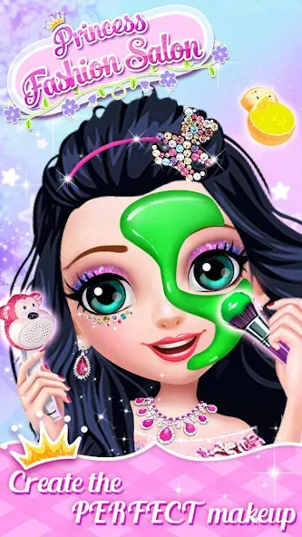 Princess Makeup Salon [MOD: безлимитные монеты и открыты все наряды] последняя версия — скриншот 5