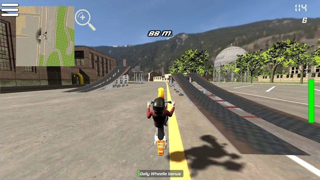 Wheelie King 5 [MOD: безлимитные деньги и топливо] (Бесплатно / APK) — скриншот 2