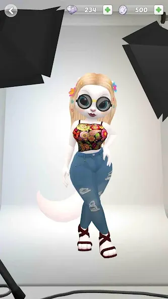 Talking Cat Kimmy Superstar [MOD: безлимитные монеты и все наряды] последняя версия — скриншот 4