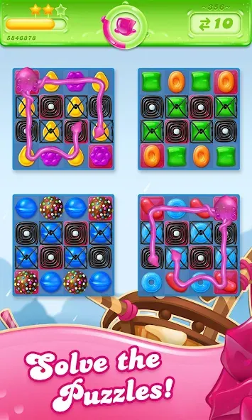 Candy Crush Jelly Saga [MOD: безлимитные бустеры и жизни] последняя версия — скриншот 4