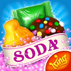Candy Crush Soda Saga [MOD: безлимитные жизни и бустеры] (Бесплатно / APK)