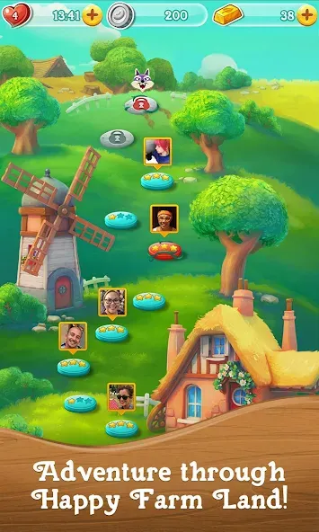 Farm Heroes Super Saga [MOD: безлимитные жизни и усилители] последняя версия — скриншот 4