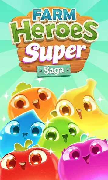 Farm Heroes Super Saga [MOD: безлимитные жизни и усилители] последняя версия — скриншот 5