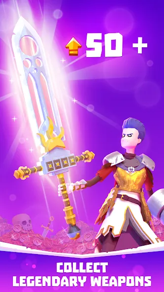 Knighthood - RPG Knights [MOD: безлимитные ресурсы и усиленные рыцари] (Бесплатно / APK) — скриншот 5