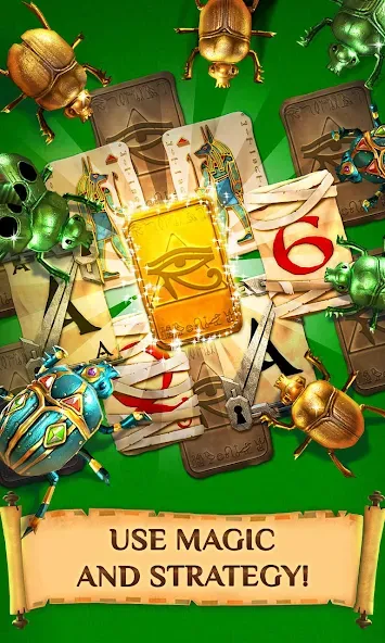 Взломанная Pyramid Solitaire Saga [MOD: безлимитные подсказки и жизни] на Андроид — скриншот 5