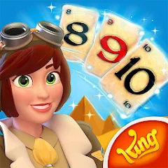 Взломанная Pyramid Solitaire Saga [MOD: безлимитные подсказки и жизни] на Андроид