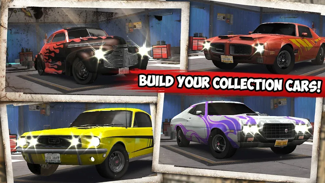 Classic Drag Racing Car Game [MOD: много денег и все машины открыты] на Андроид — скриншот 4