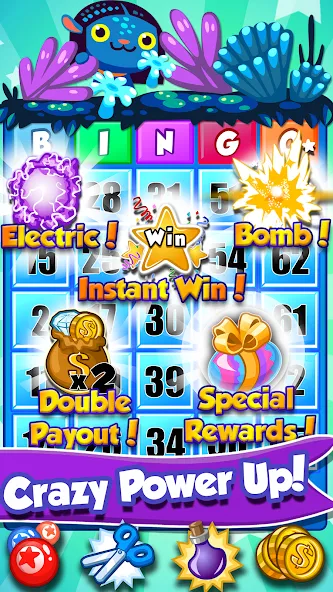 Взломанная Bingo PartyLand 2: Bingo Games [MOD: безлимитные монеты и бонусы] на Андроид — скриншот 2