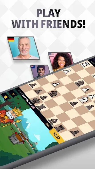 Chess Universe : Play Online [MOD: без рекламы и разблокировано всё] (Бесплатно / APK) — скриншот 1