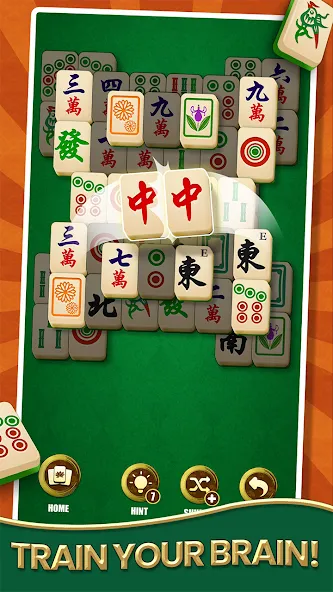 Mahjong Solitaire - Master [MOD: безлимитные подсказки и отмены ходов] последняя версия — скриншот 1
