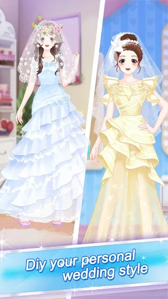 Makeup Bride: Perfect Wedding [MOD: безлимитные деньги и все наряды открыты] — Скачать бесплатно (APK) — скриншот 4