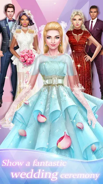 Dream Wedding: Bride Dress Up [MOD: безлимитные деньги и все наряды] — Скачать бесплатно (APK) — скриншот 2