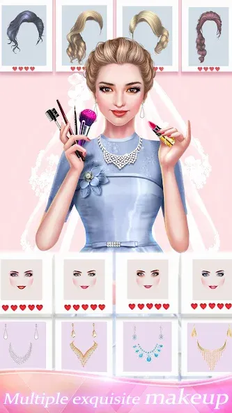 Dream Wedding: Bride Dress Up [MOD: безлимитные деньги и все наряды] — Скачать бесплатно (APK) — скриншот 3